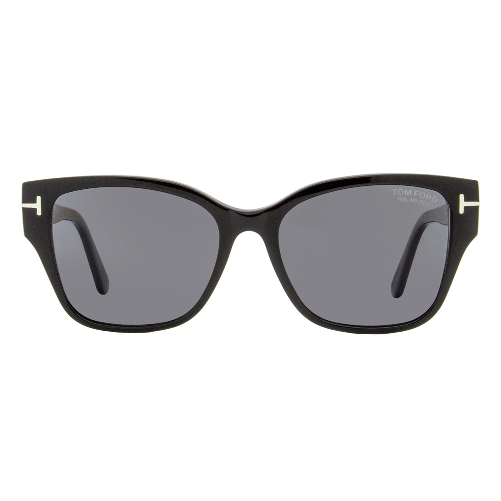 Tom Ford Polarized Elsa Sunglasses TF1108 01D Black 55mm FT1108 - Picture 2 of 3